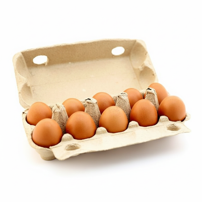 Nature Farm Organic Brown Eggs, Pack of 10