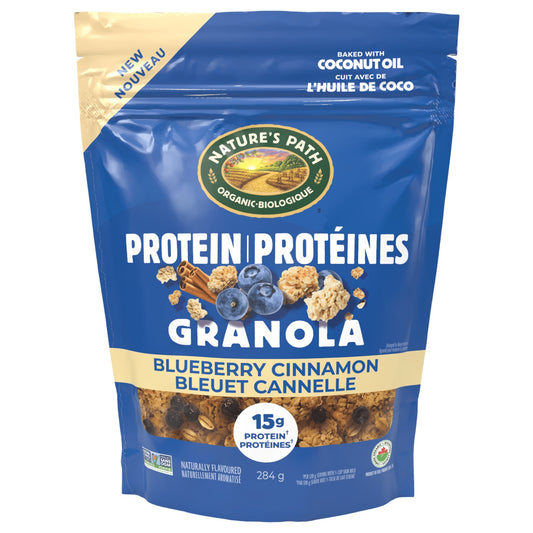 Nature's Path Organic Protein Granola Blueberry Cinnamon, 284g