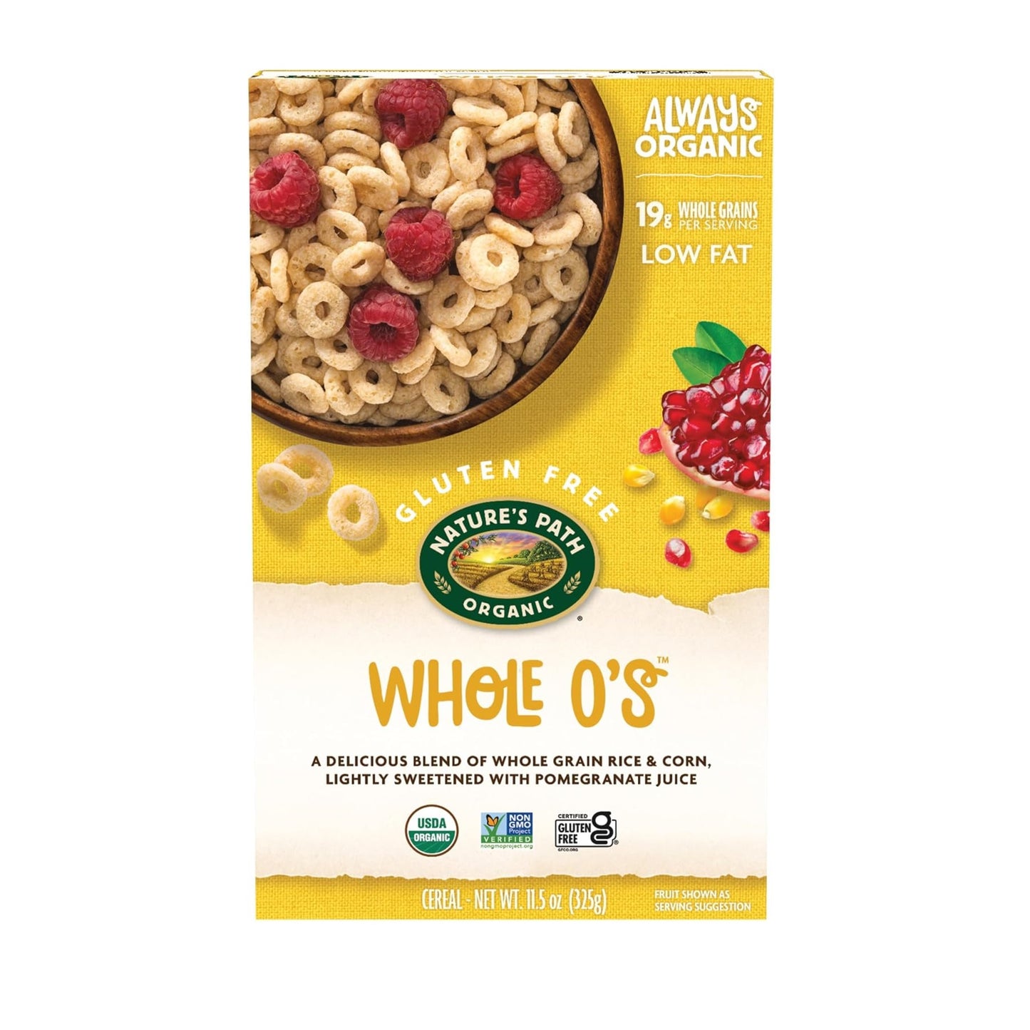 Nature's Path Organic Whole O's, 325g