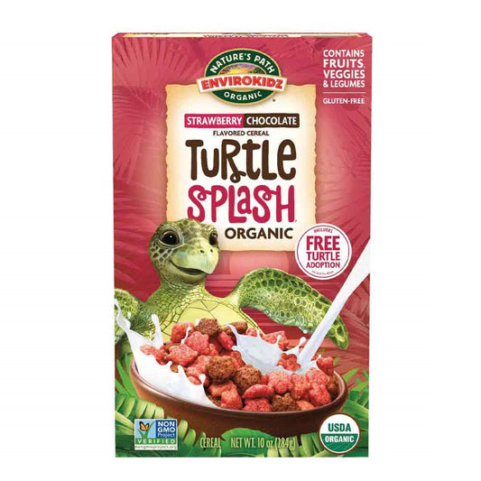 Natures Path Organic Strawberry Chocolate Turtle Splash Cereal, 284g