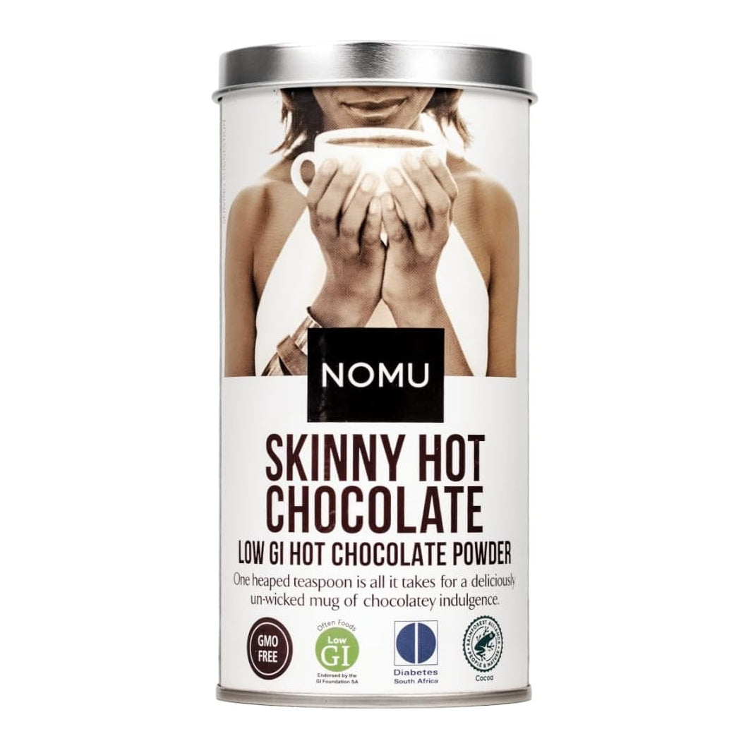 Nomu Skinny Hot Chocolate, Low GI Hot Chocolate Powder, 200g