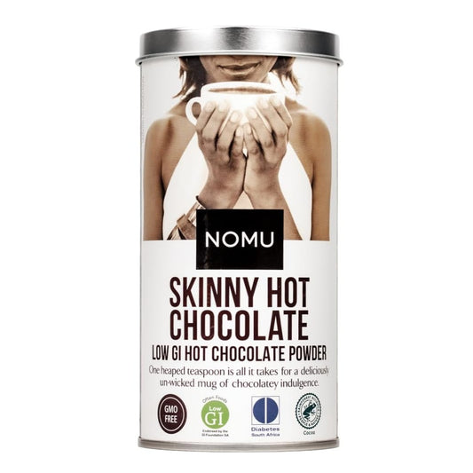 Nomu Skinny Hot Chocolate, Low GI Hot Chocolate Powder, 200g