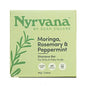 Nyrvana Moringa, Rosemary & Peppermint Shampoo Bar, 80g