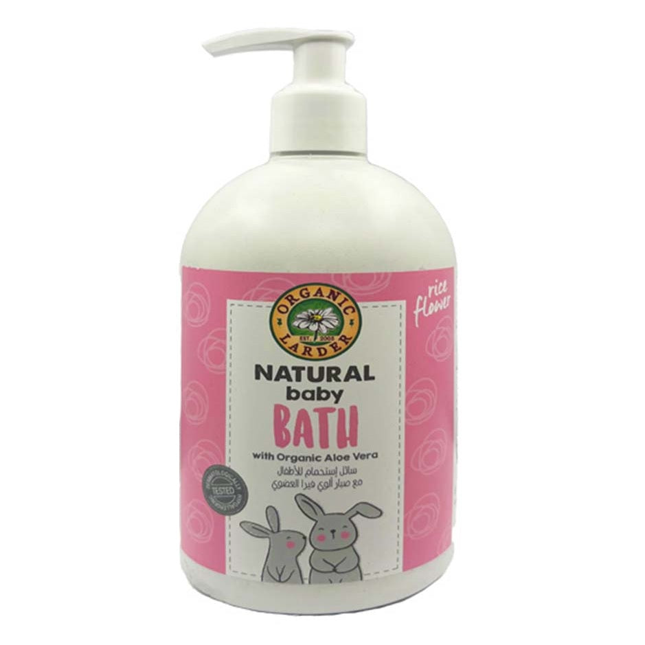 Organic Larder Natural Baby Bath, 500ml
