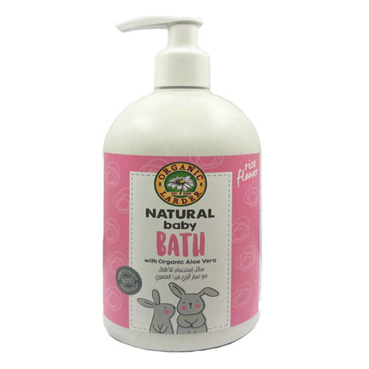 Organic Larder Natural Baby Bath, 500ml