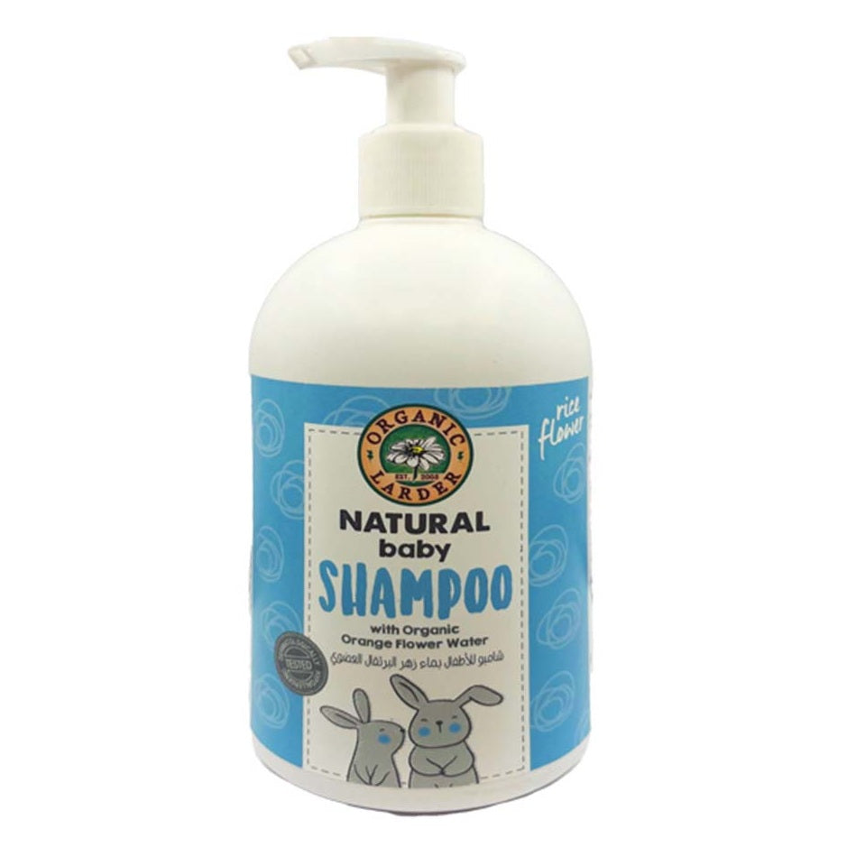 Organic Larder Natural Baby Shampoo, 500ml