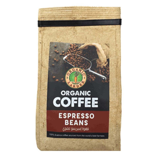 Organic Larder Espresso Beans Coffee, 250g