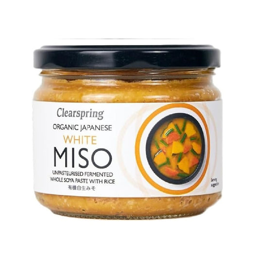 Clearspring Organic Japanese White Miso Paste, 270g