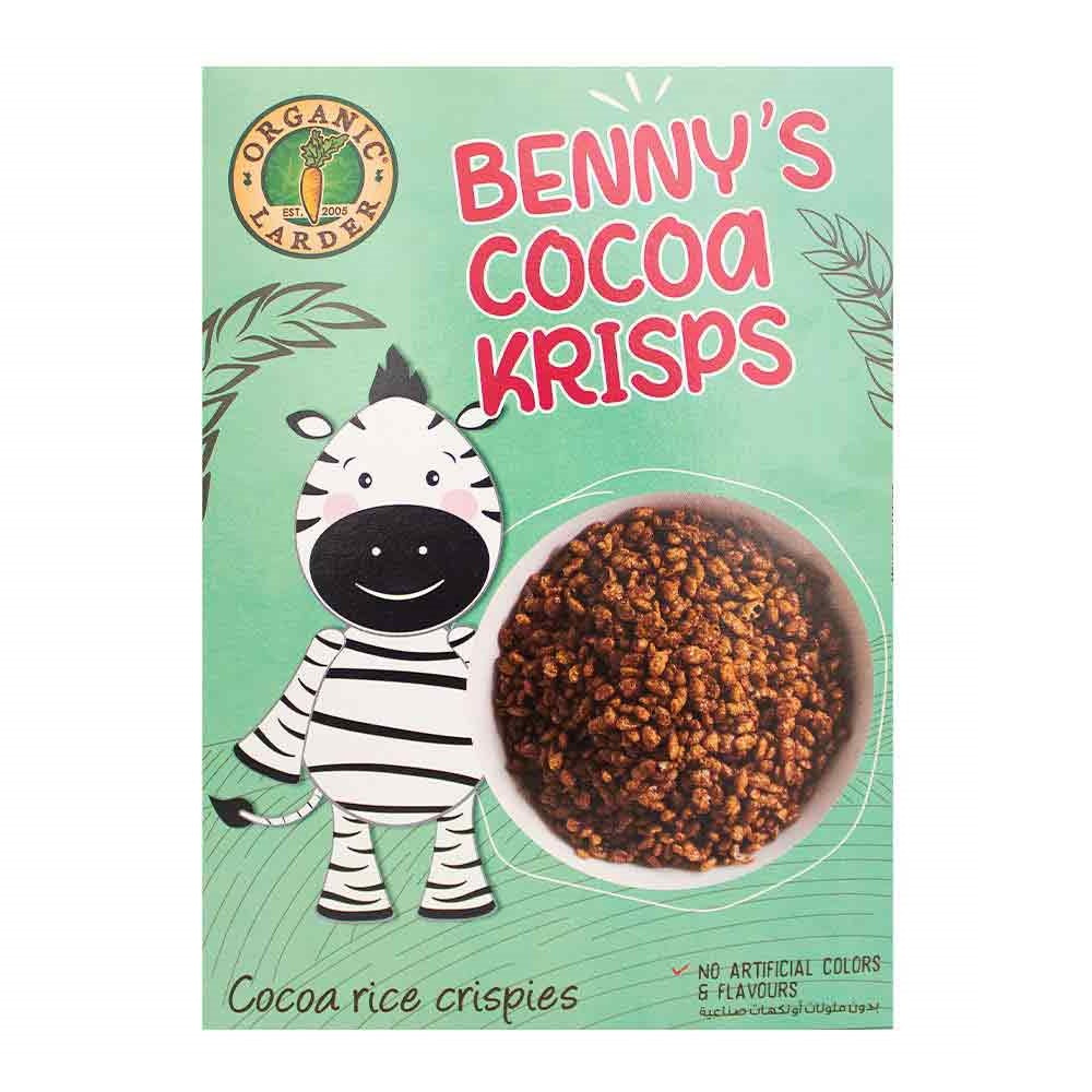 Organic Larder Benny's Cocoa Krisps Cereal, 300g