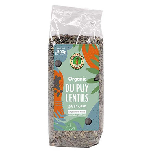 Organic Larder Du Puy Green Lentils, 500g