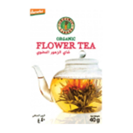Organic Larder Flower Tea, 16 Tea Bags