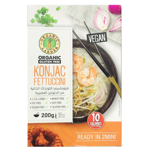 Organic Larder Konjac Fettuccini, 200g