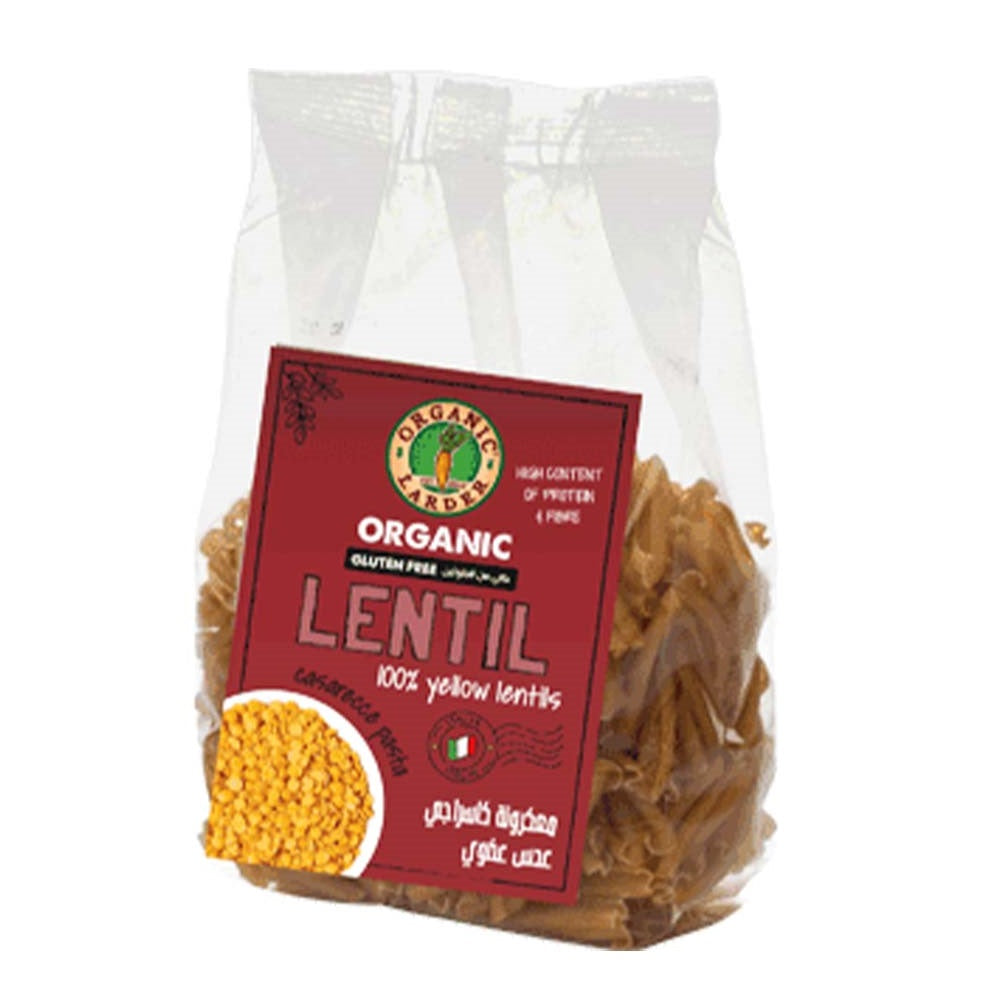 Organic Larder Lentil Pasta, 250g