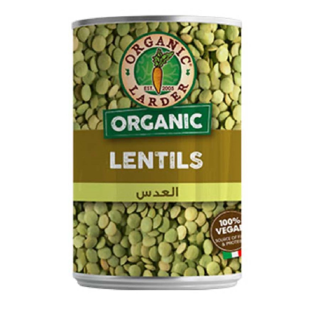 Organic Larder Lentils, 400g