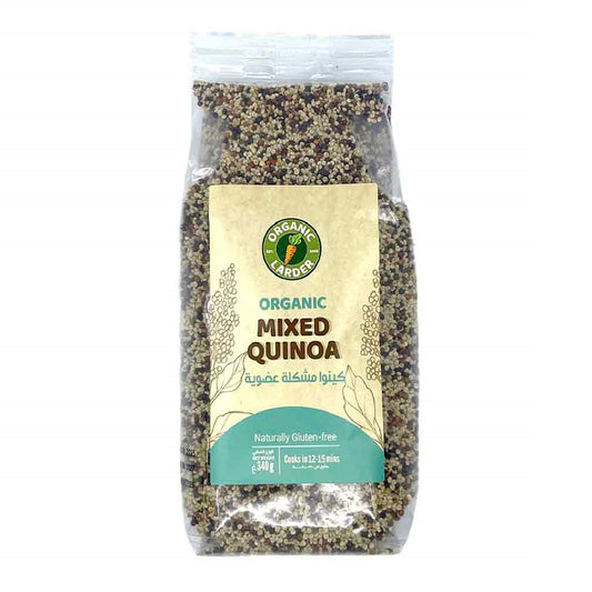 Organic Larder Mixed Colour Quinoa, 340g