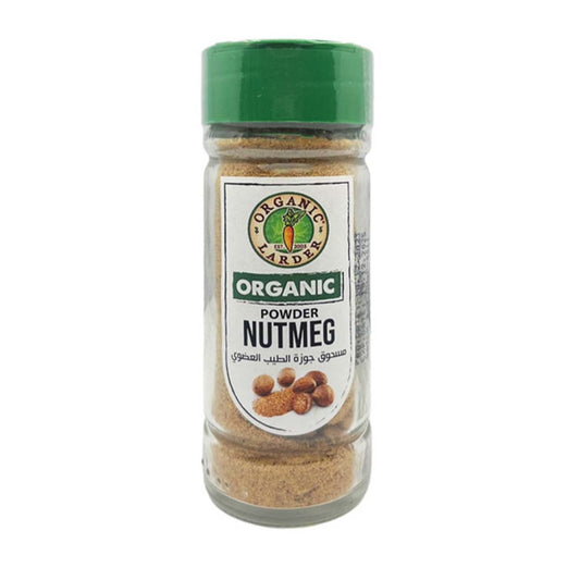 Organic Larder Nutmeg Powder, 45g
