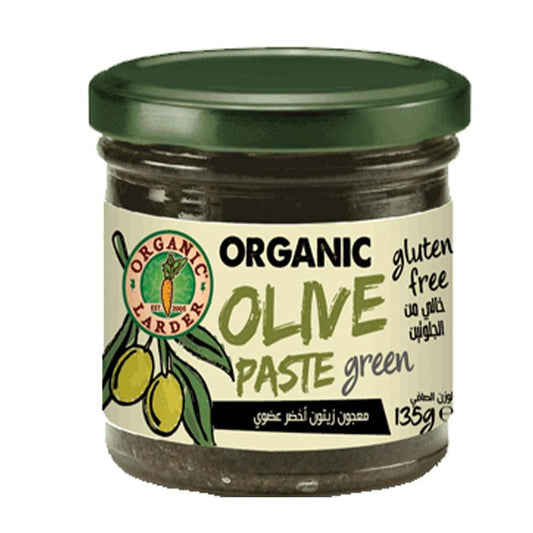 Organic Larder Olive Green Paste, 135g