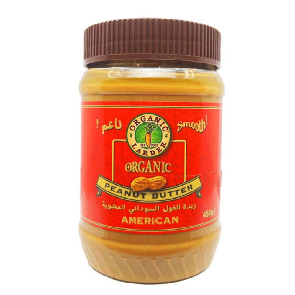 Organic Larder Peanut Butter Creamy, 454g