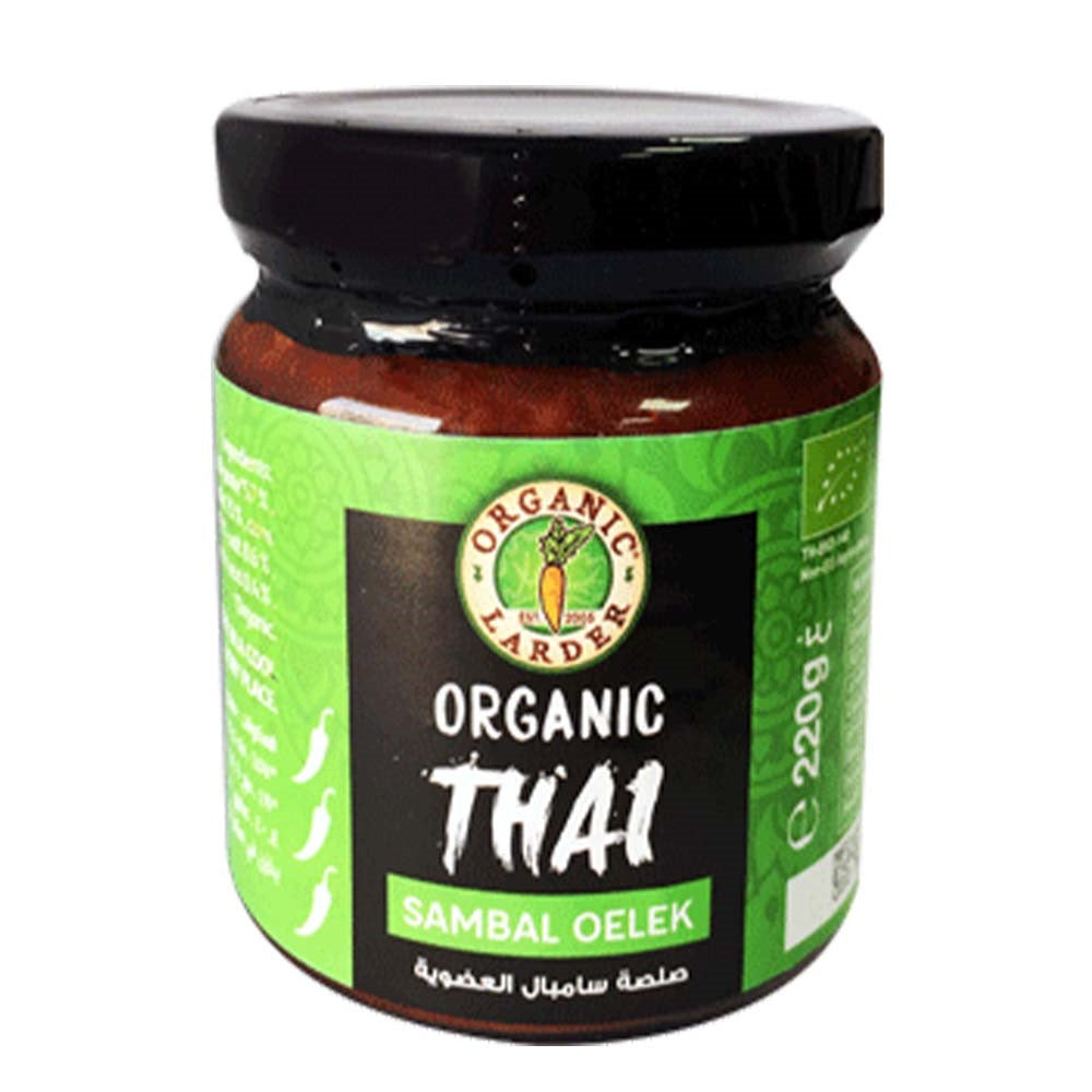 Organic Larder Sambal Oelek, 220g