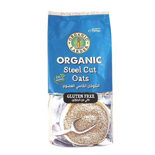 Organic Larder Steel Cut Oats, 700g
