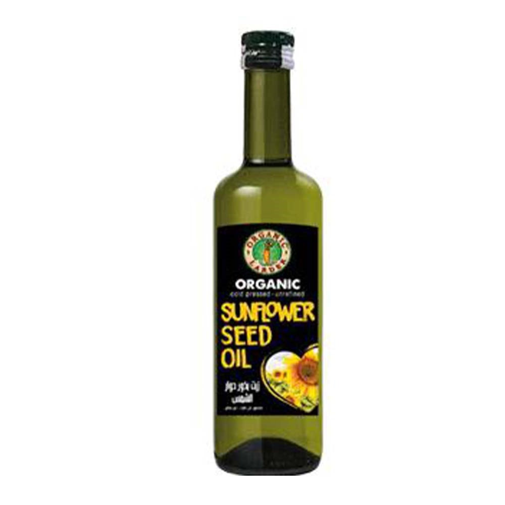 Organic Larder Sunflower Seed Oil Cold Pressed & Unrefined, 500ml
