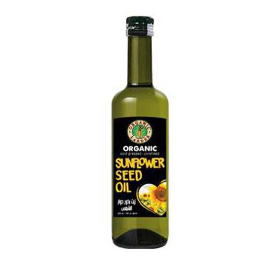 Organic Larder Sunflower Seed Oil Cold Pressed & Unrefined, 500ml