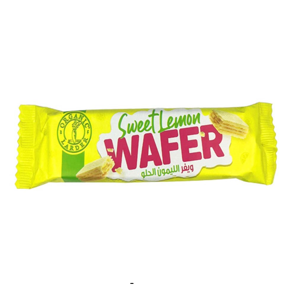 Organic Larder Sweet Lemon Wafer, 30g