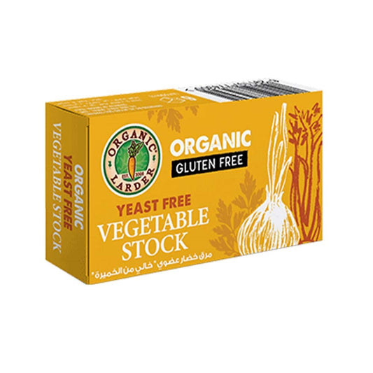 Organic Larder Vegetable Stock Yeast Free, 66g