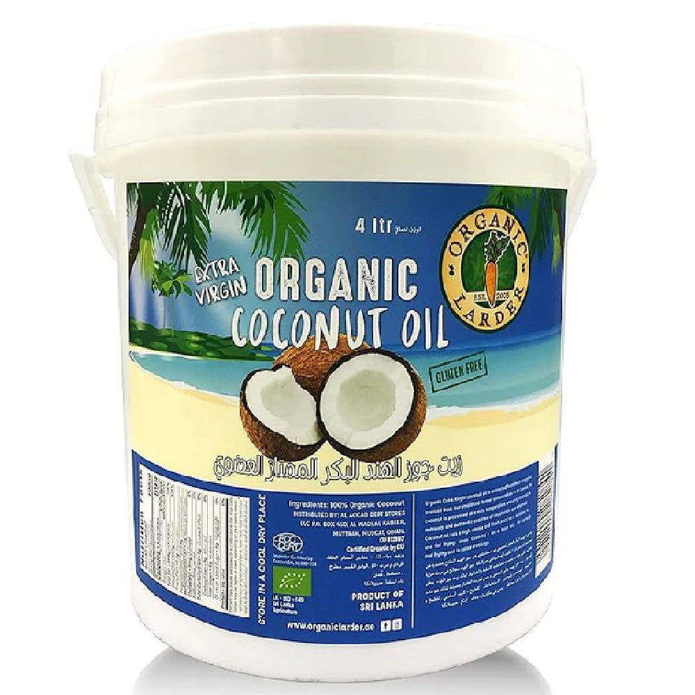 Organic Larder Virgin Coconut Oil, 4L