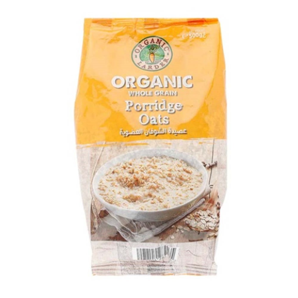 Organic Larder Whole Grain Porridge Oats, 500g