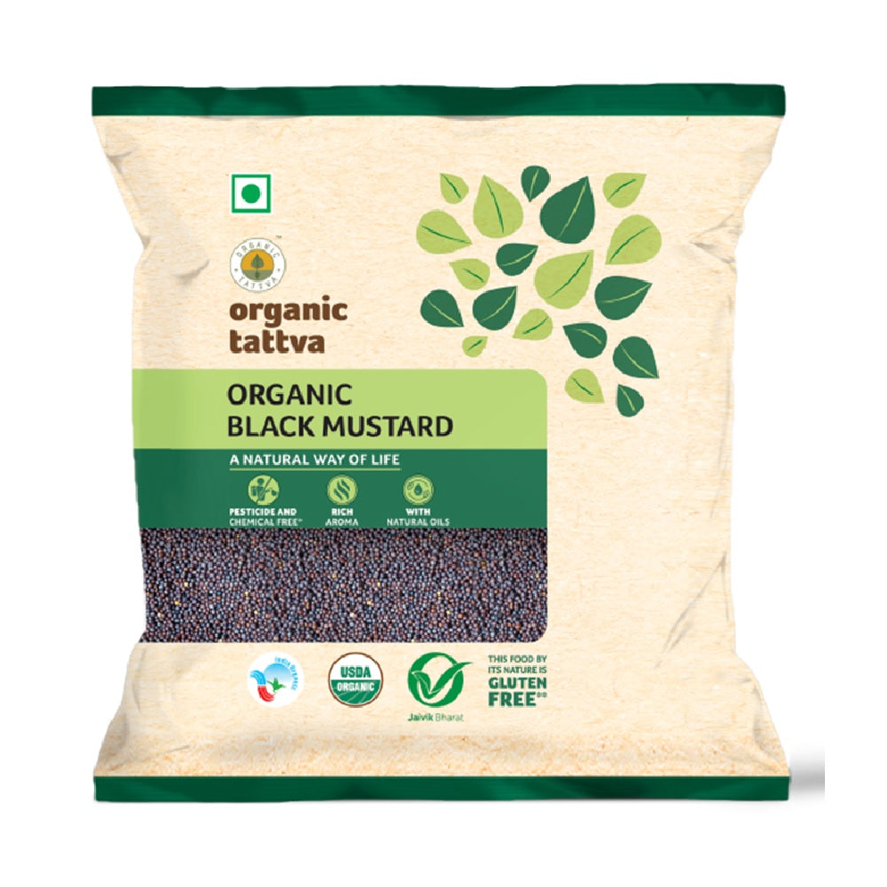 Organic Tattva Black Mustard, 200g