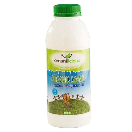 Organiliciouz Fresh Full Fat Laban, 500ml