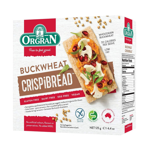 Orgran Buckwheat Crispibread, 125g