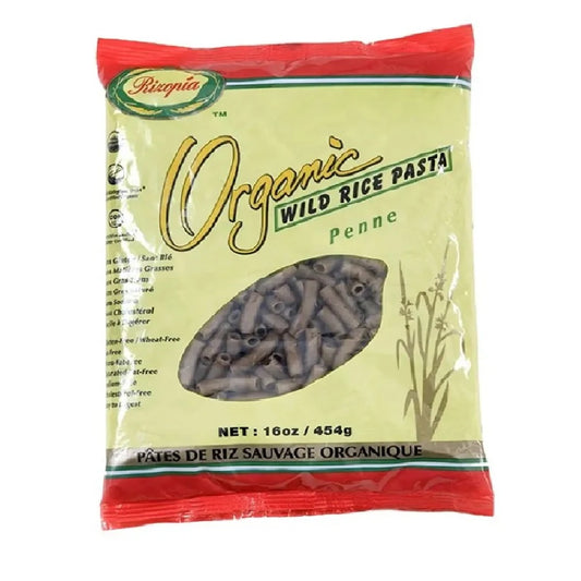 Rizopia Organic Wild Rice Pasta Penne, 454g