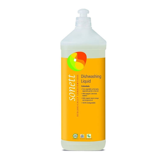 Sonett Organic Calendula Dishwashing Liquid, 1L