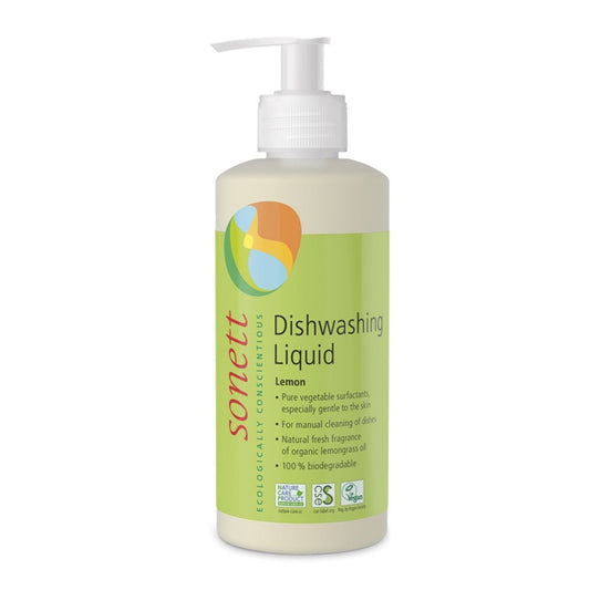 Sonett Organic Dishwashing Liquid Lemon, 300ml