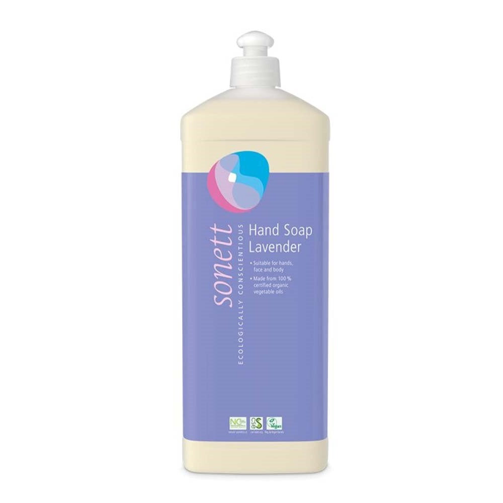Sonett Organic Hand Soap Lavender, 1L