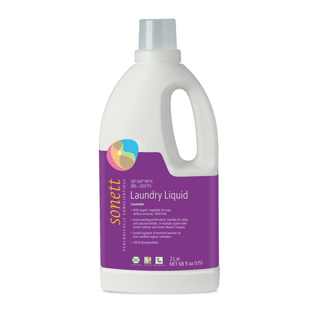 Sonett Organic Laundry Liquid Lavender, 2L