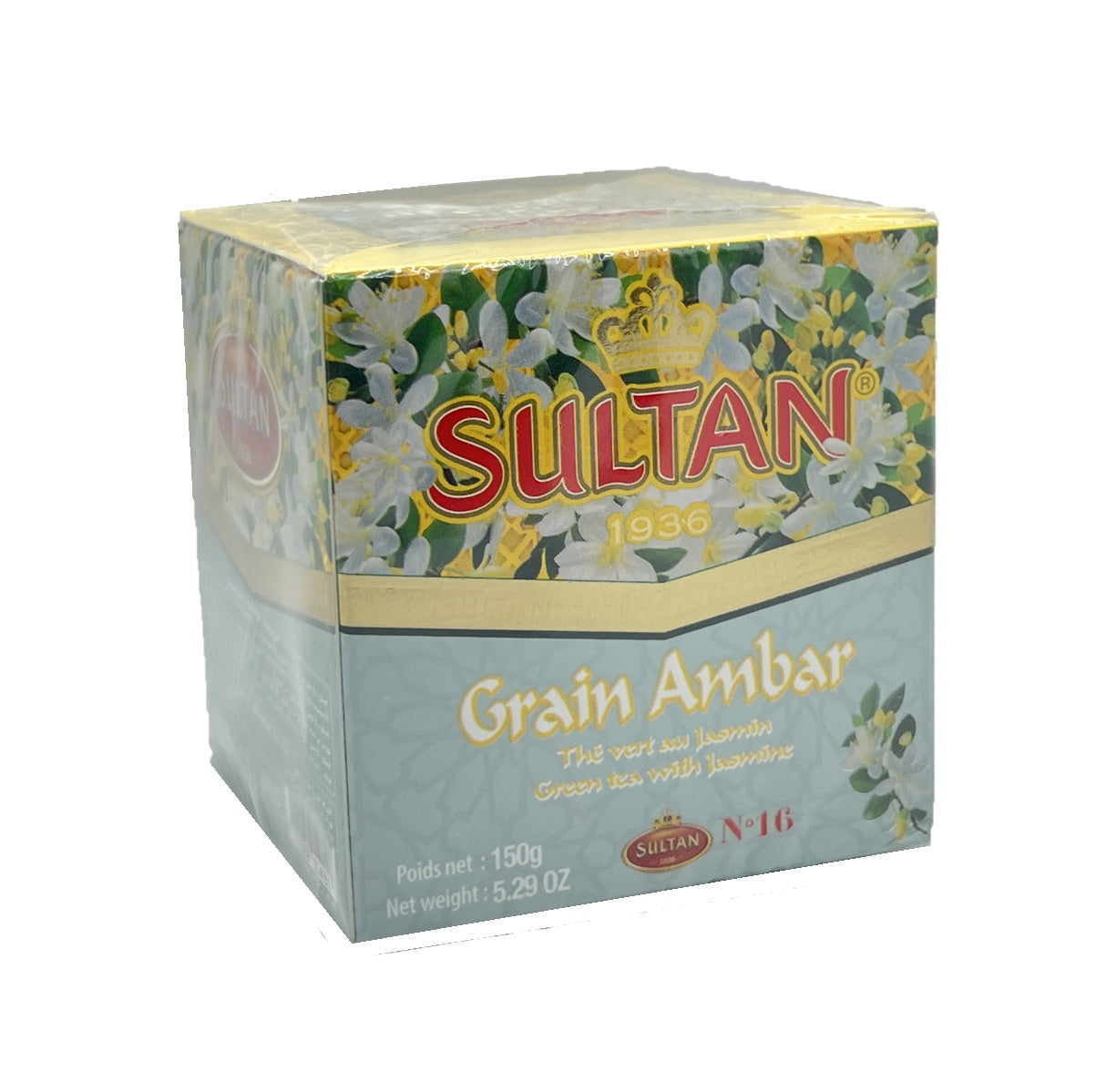 Sultan Grain Ambar Green Tea with Jasmine, 150g