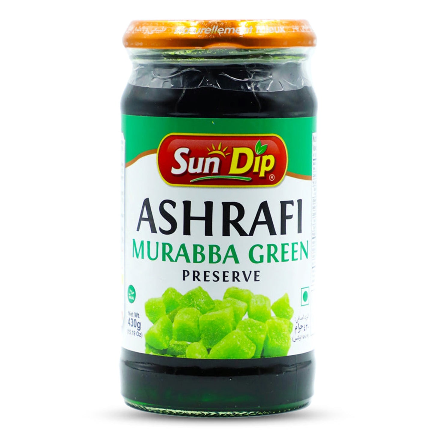 Sundip Ashrafi Murabba Green, 430g