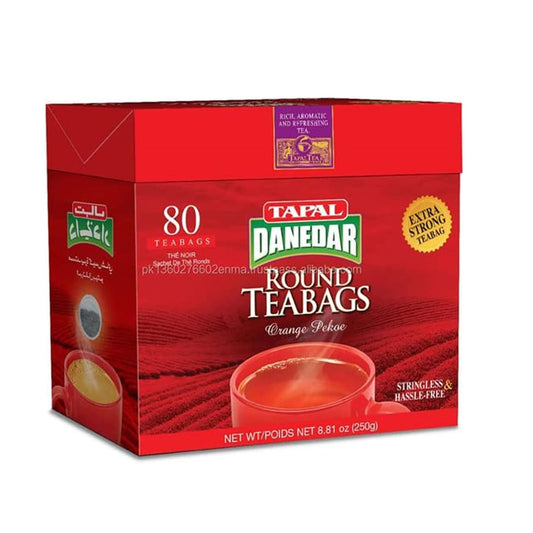 Tapal Danedar Round Tea Bags, 80 Tea Bags