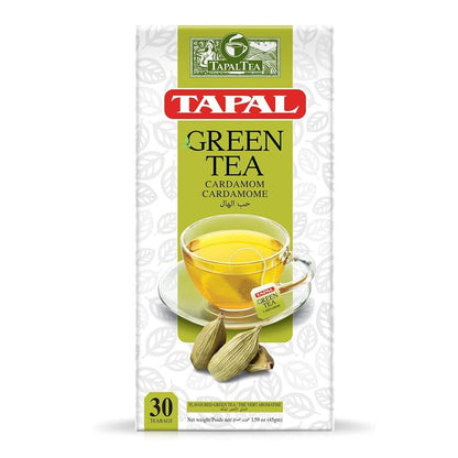 Tapal Green Tea Cardamom, 30 Teabags