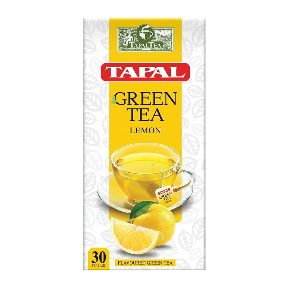 Tapal Green Tea Lemon, 30 Teabags