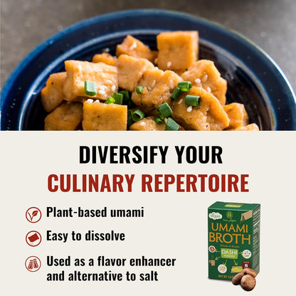 Muso Umami Broth Shiitake & Kombu Dashi Powder, 40g