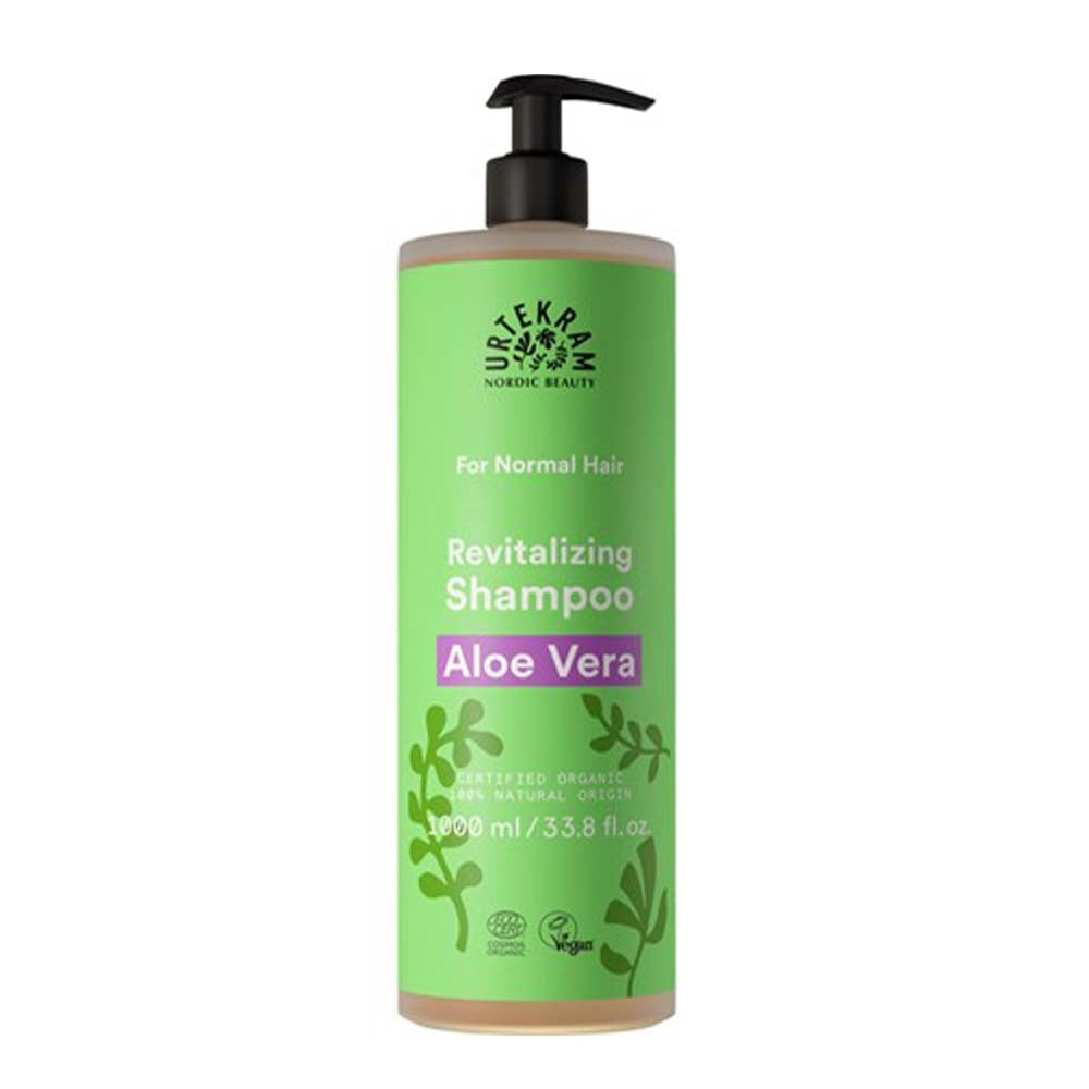 Urtekram Organic Revitalizing Aloe Vera Shampoo For Normal Hair, 250ml