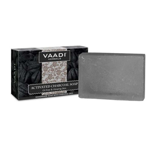 Vaadi Herbals Activated Charcoal Soap, 75g