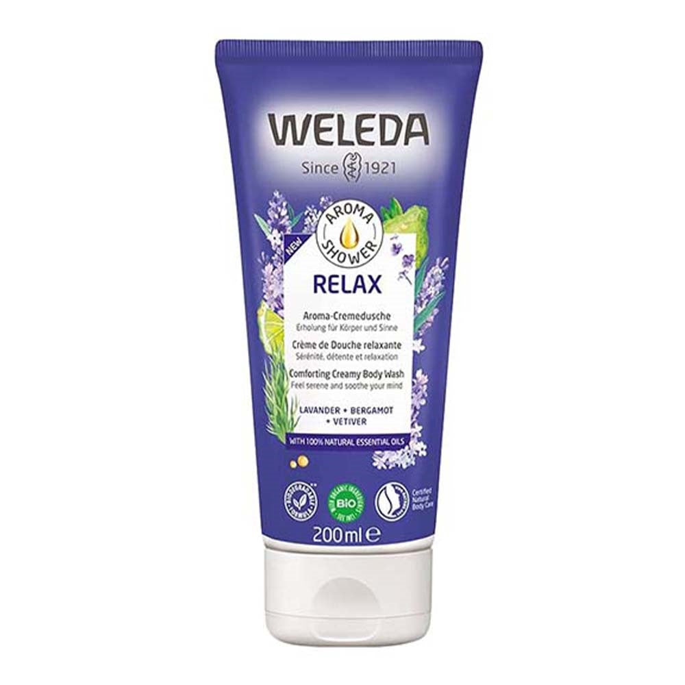 Weleda Organic Aroma Relax Shower Gel, 200ml