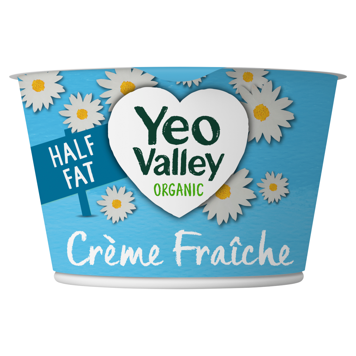 Yeo Valley Organic Half Fat Crème Fraiche, 200ml