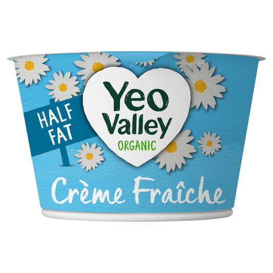 Yeo Valley Organic Half Fat Crème Fraiche, 200ml