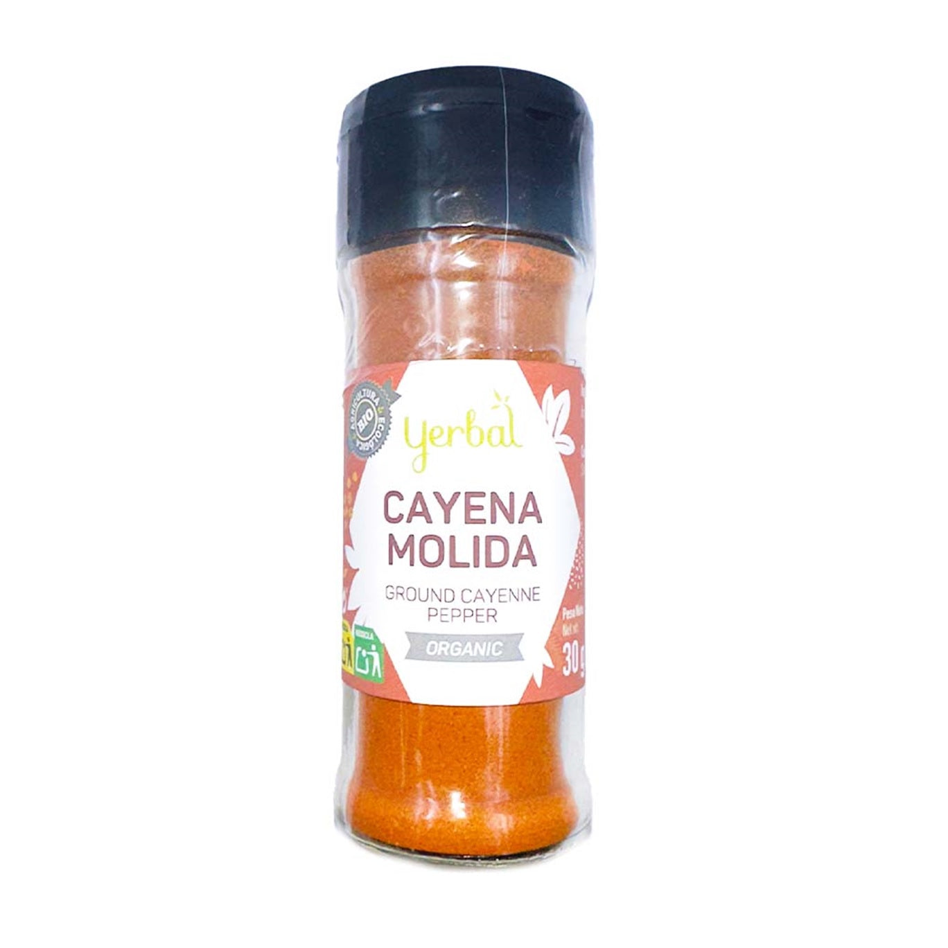 Yerbal Organic Ground Cayenne Pepper, 30g